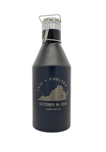 Load image into Gallery viewer, Double-Walled 64oz Stainless Steel Engraved Growlers