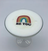 Load image into Gallery viewer, Personalized Premium Edible Icing Drink & Cocktail Toppers (24) Now With Our Proprietary EZ-Peel Application Slips