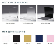Load image into Gallery viewer, Seating Charts - Beautiful Acrylic Event Signs