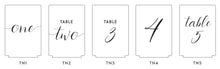 Load image into Gallery viewer, Acrylic Event Signage - Table Numbers