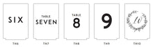 Load image into Gallery viewer, Acrylic Event Signage - Table Numbers