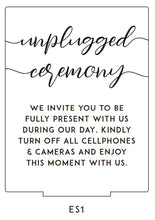 Load image into Gallery viewer, Acrylic Event Signage - Specialty Messages