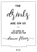 Load image into Gallery viewer, Acrylic Event Signage - Specialty Messages