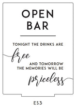 Load image into Gallery viewer, Acrylic Event Signage - Specialty Messages