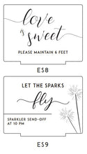 Load image into Gallery viewer, Acrylic Event Signage - Specialty Messages