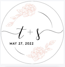 Load image into Gallery viewer, Personalized Premium Edible Icing Drink & Cocktail Toppers (24) Now With Our Proprietary EZ-Peel Application Slips