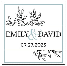 Load image into Gallery viewer, Personalized Premium Edible Icing Drink & Cocktail Toppers (24) Now With Our Proprietary EZ-Peel Application Slips