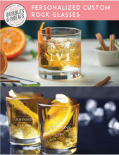 Load image into Gallery viewer, Engraved Whiskey / Rocks / Low Ball Glass