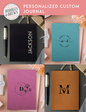 Load image into Gallery viewer, Personalized Notebook / Journal with Hardcover & Lined Pages