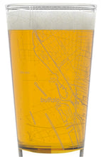 Load image into Gallery viewer, 'Your City' Map Engraved Pint Glass