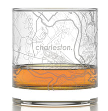 Load image into Gallery viewer, 'Your City' Map Engraved Whiskey / Low Ball Glass