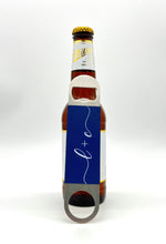 Load image into Gallery viewer, Personalized  Bottle Openers - Silicone Sleeve and Cork Options