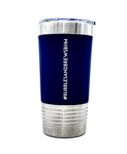 Load image into Gallery viewer, 20 oz. Engraved Tumblers with Silicone Grip and Clear Lid
