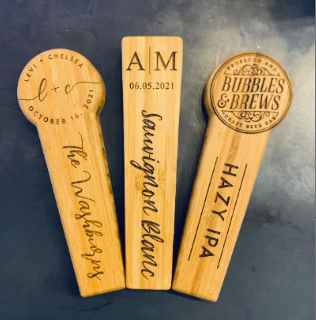 Personalized and Custom Tap Handles