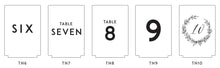 Load image into Gallery viewer, Acrylic Event Signage - Table Numbers
