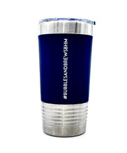 Load image into Gallery viewer, 20 oz. Engraved Tumblers with Silicone Grip and Clear Lid
