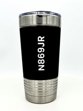 Load image into Gallery viewer, 20 oz. Engraved Tumblers with Silicone Grip and Clear Lid
